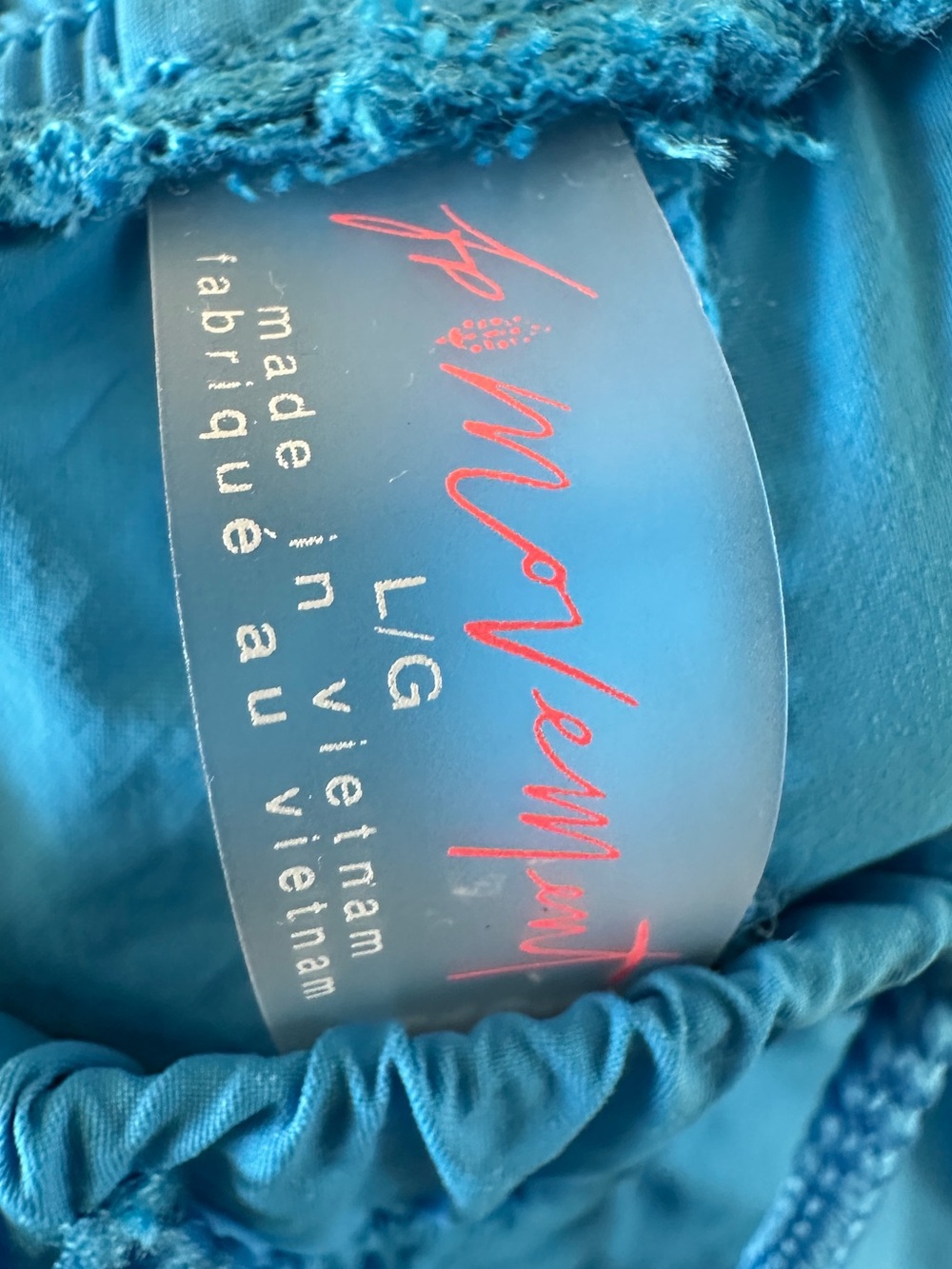 FREE PEOPLE Movement Fly By Night Athletic Pants Riviera Blue Women’s - Large - Picture 4 of 12
